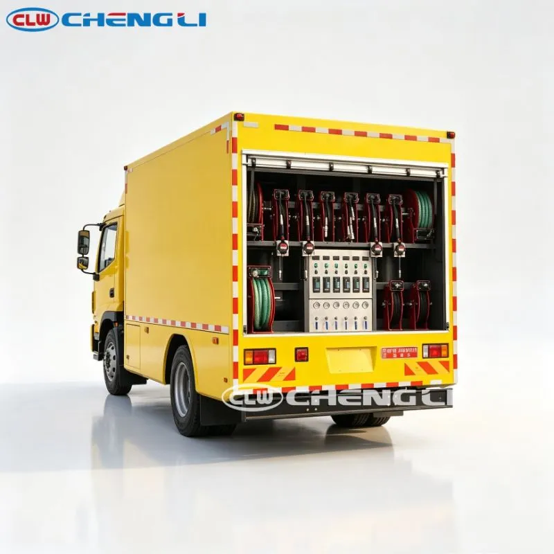 Camión taller móvil CLH5180 de 18 t para mantenimiento y lubricación, imagen 5