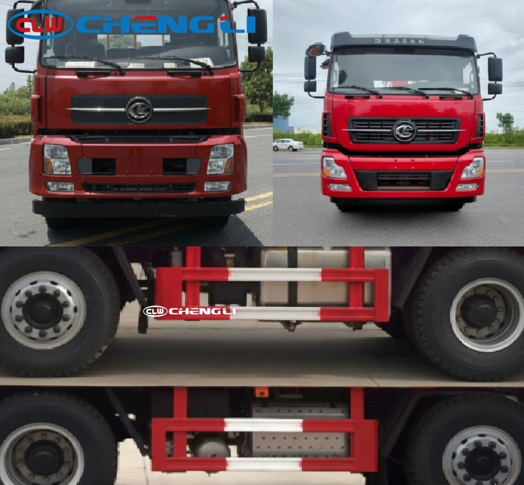 Camión volquete CLW 8×4 con carga útil indicada de 19.720 kg, imagen 3