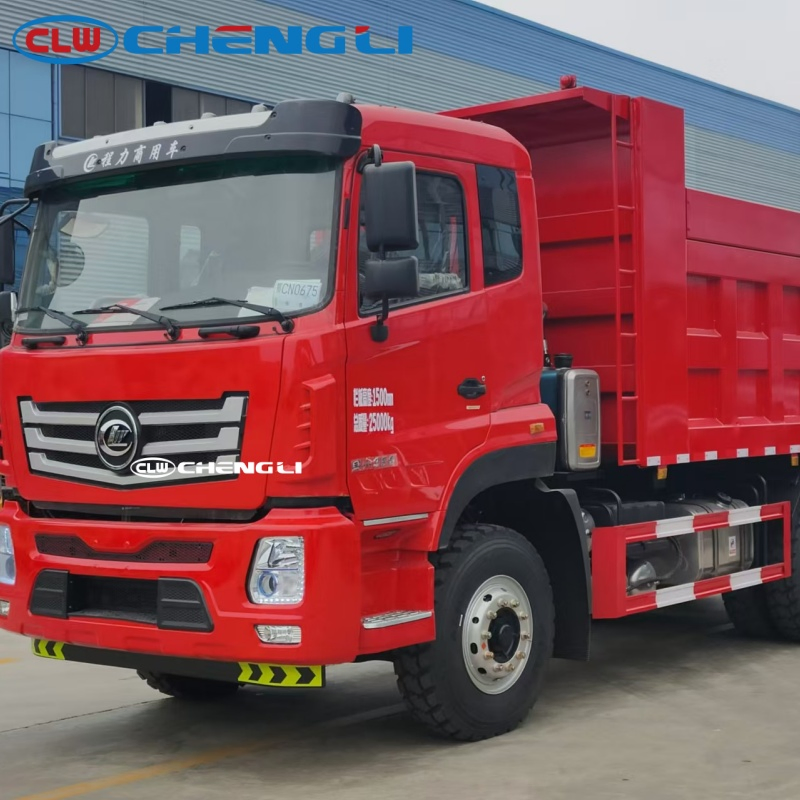 Camión volquete CLW 6×4 con carga útil indicada de 26.805 kg