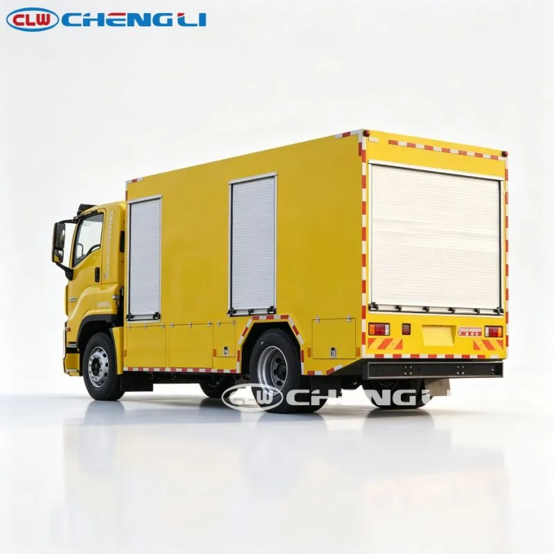 Camión taller móvil CLH5180 de 18 t para mantenimiento y lubricación, imagen 3