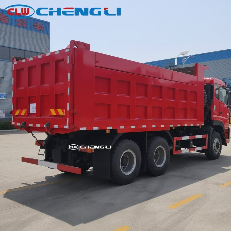 Camión volquete CLW 6×4 con carga útil indicada de 26.805 kg, imagen 3