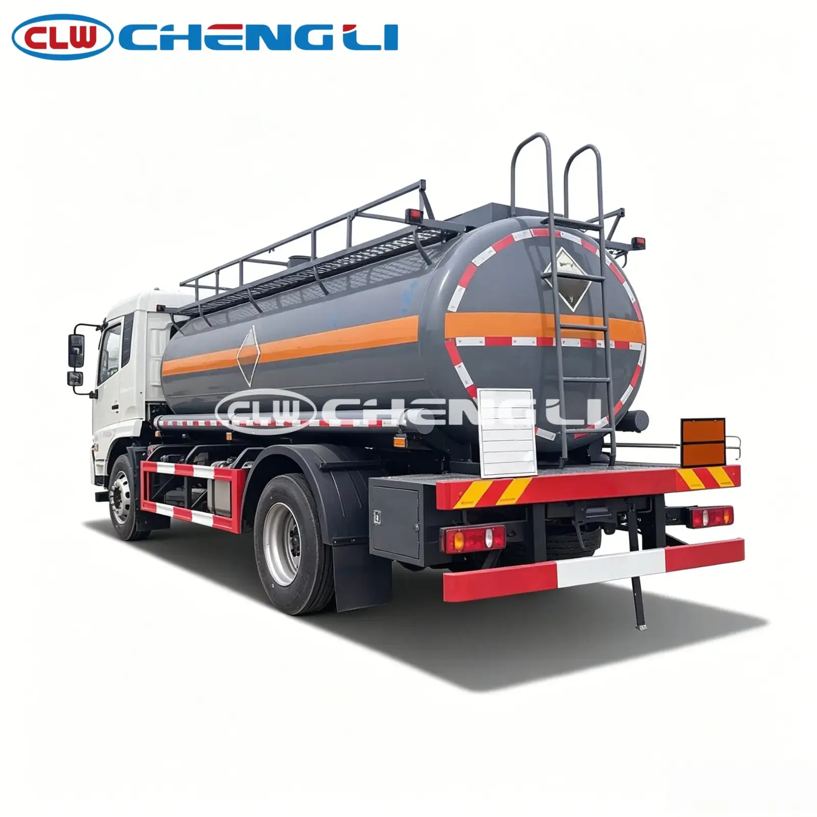 Camión cisterna químico Dongfeng 4×2 de 9,09 m³, vista 4