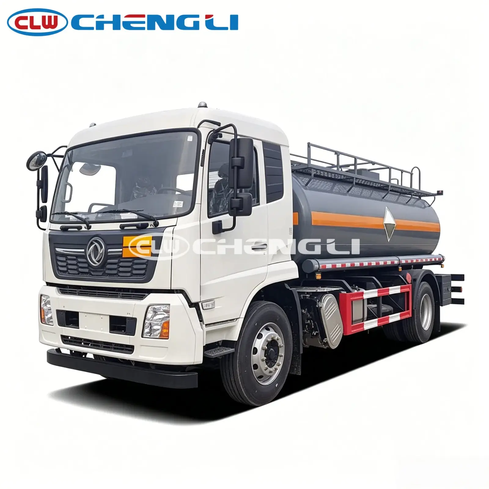 Camión cisterna químico Dongfeng 4×2 de 9,09 m³, vista 2