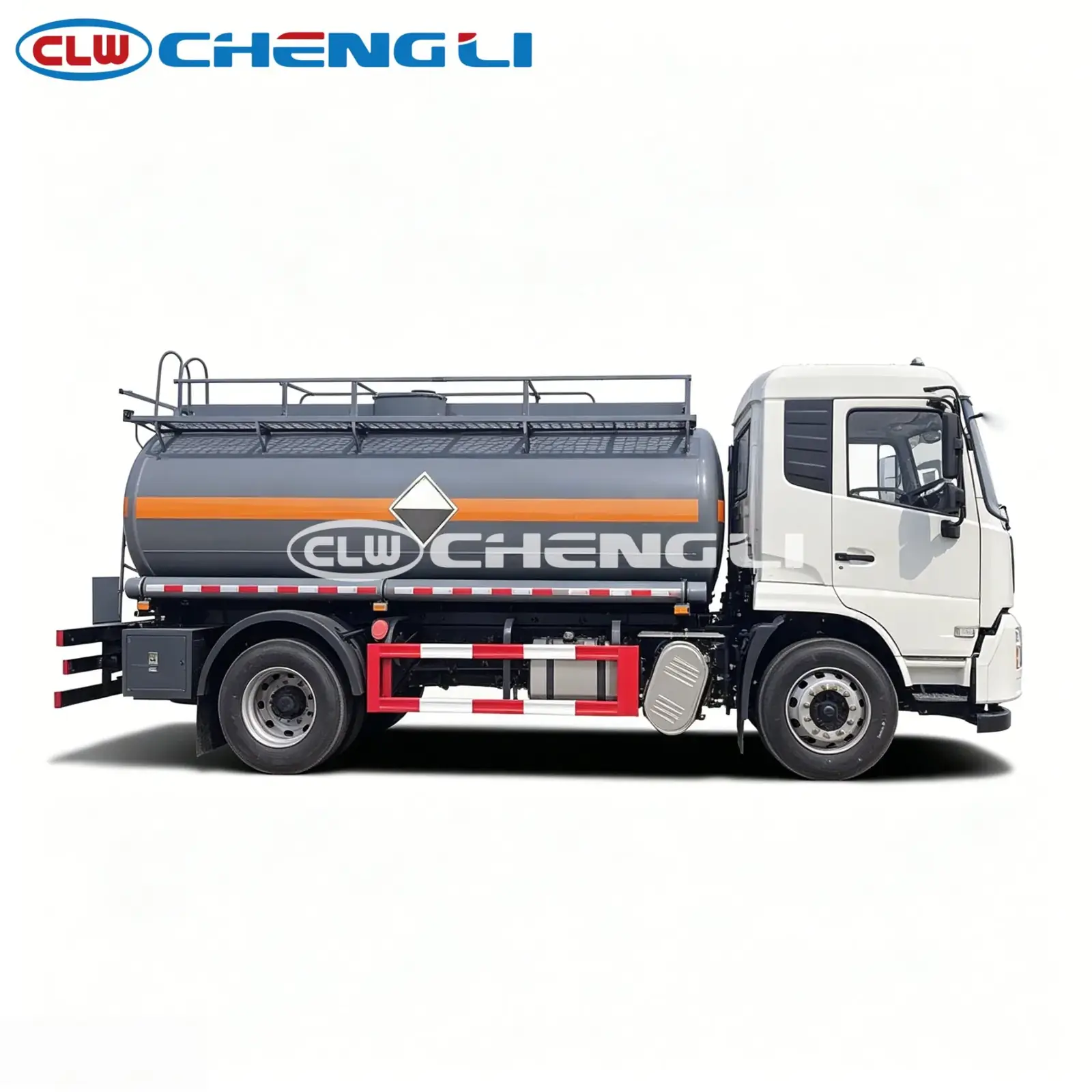 Camión cisterna químico Dongfeng 4×2 de 9,09 m³, vista 5