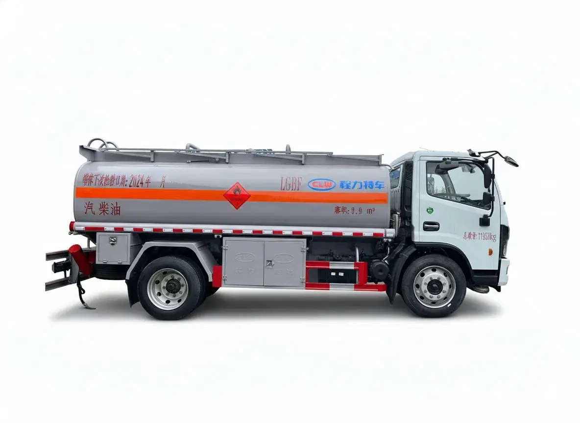 Camión cisterna de combustible Dongfeng CL5122GYY6 de 9,9 m³, vista 5