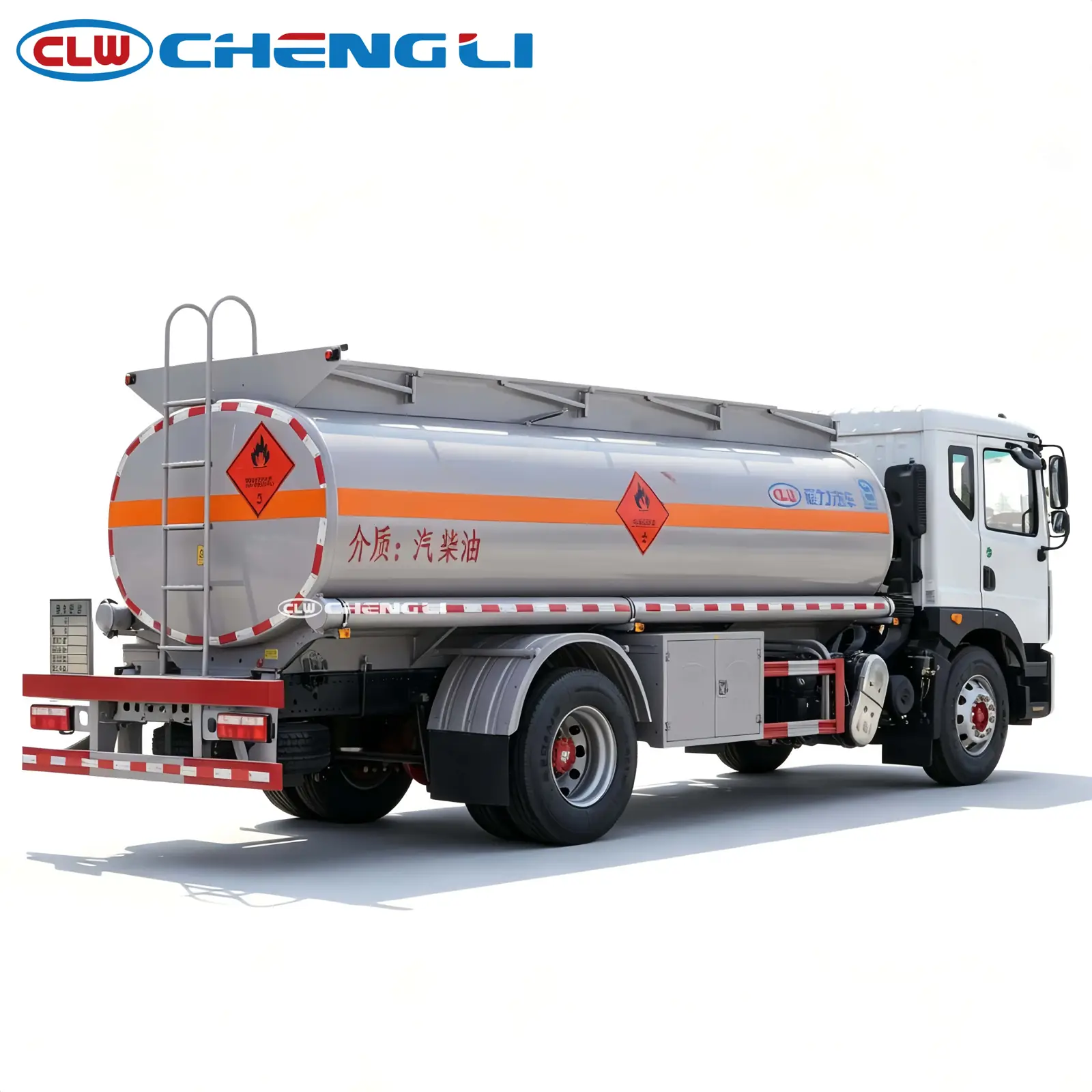 Camión cisterna de combustible Dongfeng DF D9 Fuel Tanker de 13–15 m³, vista 3