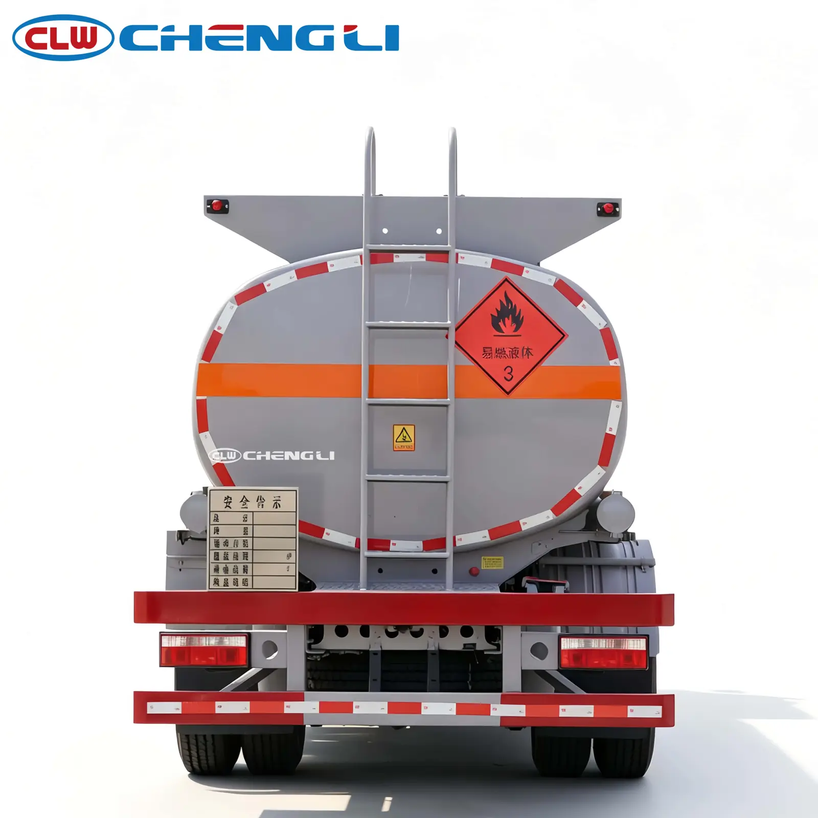 Camión cisterna de combustible Dongfeng DF D9 Fuel Tanker de 13–15 m³, vista 5