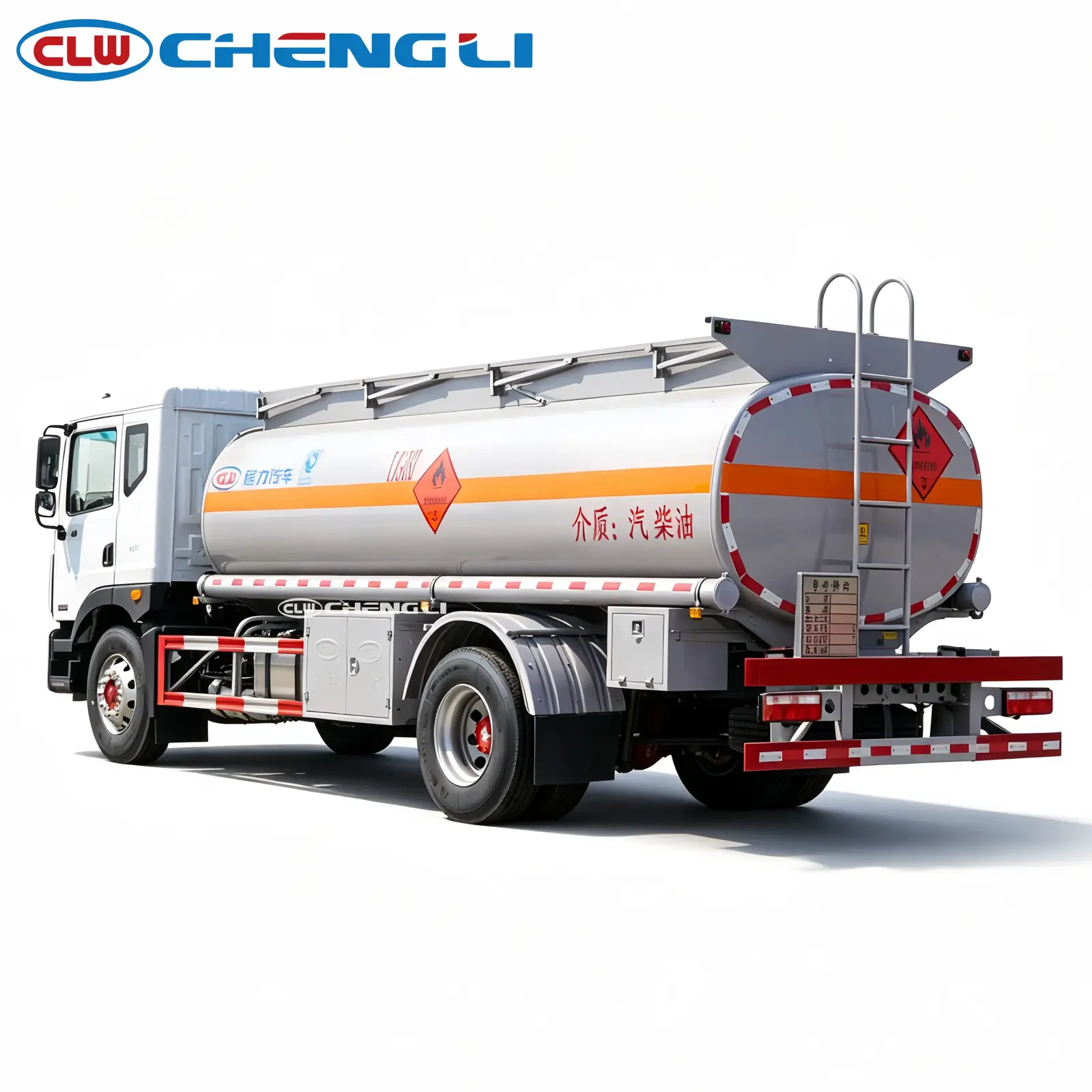 Camión cisterna de combustible Dongfeng DF D9 Fuel Tanker de 13–15 m³, vista 2