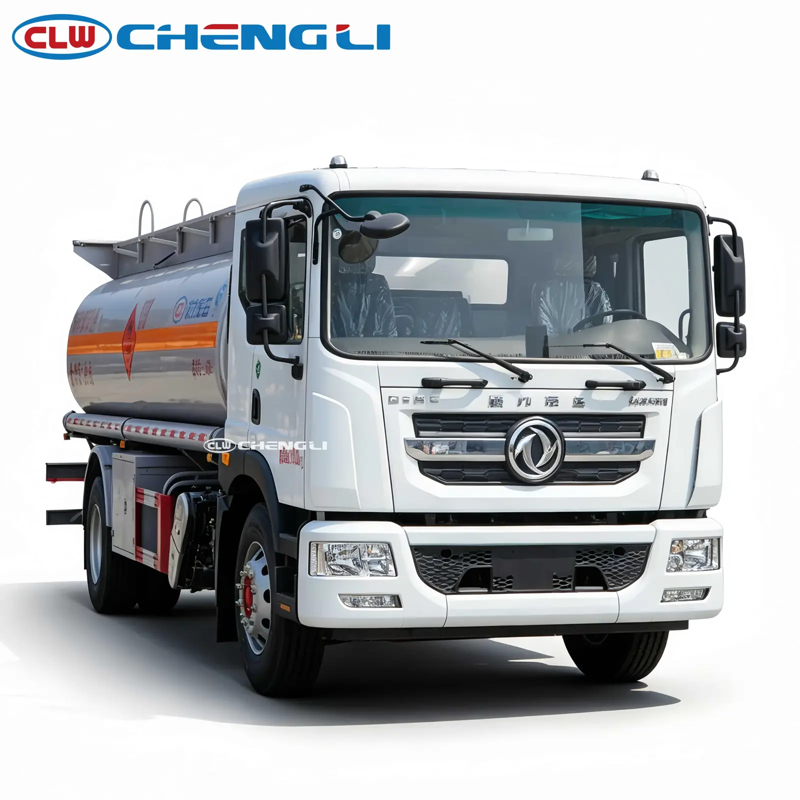 Camión cisterna de combustible Dongfeng DF D9 Fuel Tanker de 13–15 m³