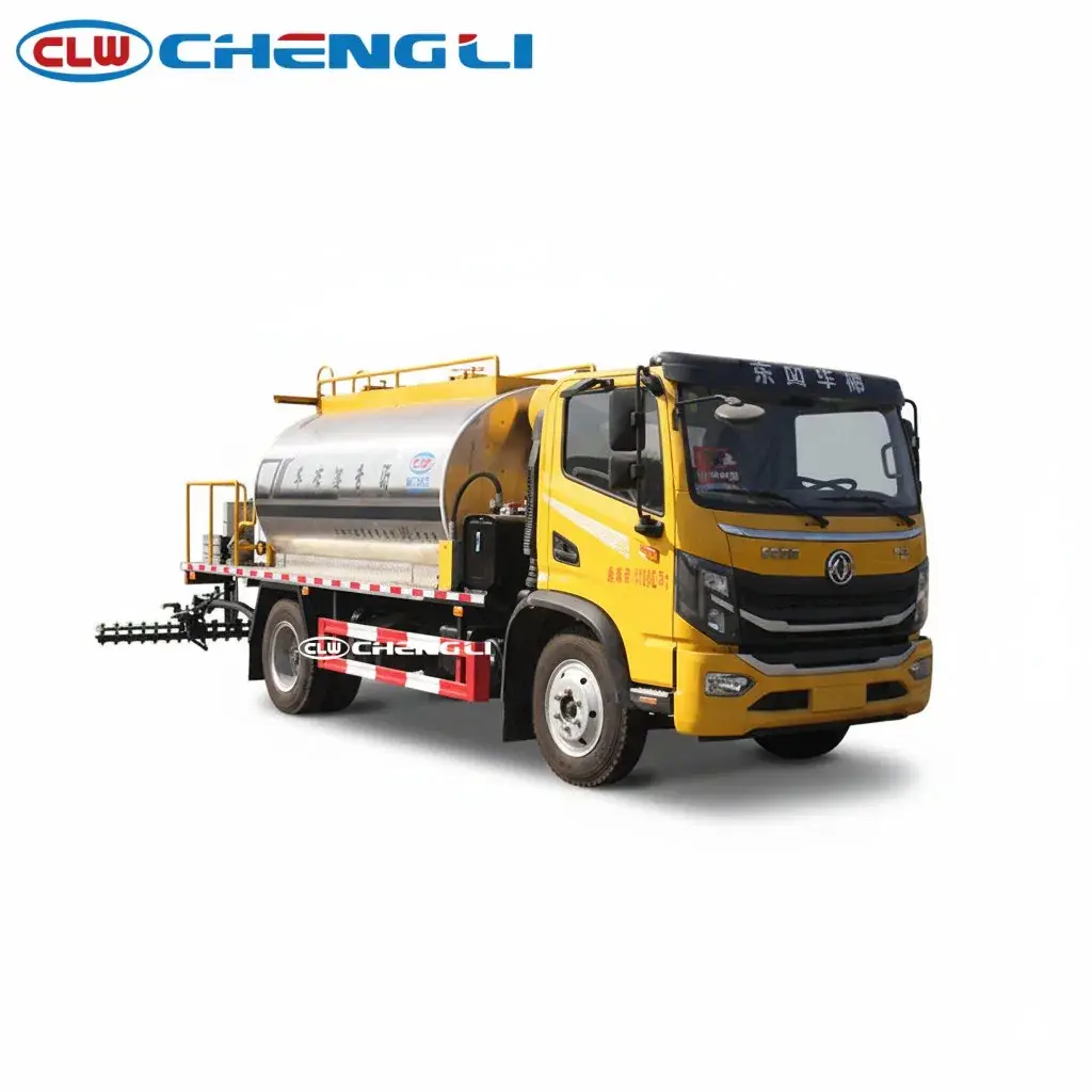 Imprimador de asfalto Dongfeng T3 CL5121GLQ6LS, vista delantera derecha