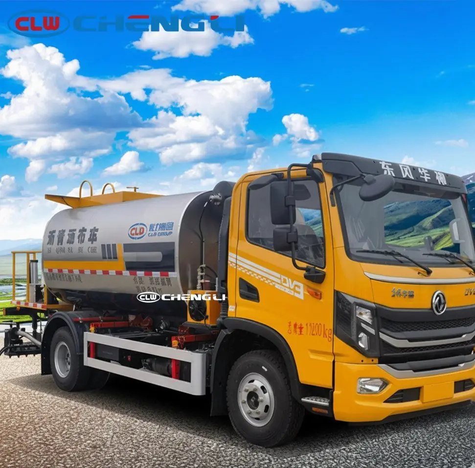 Imprimador de asfalto Dongfeng Vasol 4×2 de 6.300 L