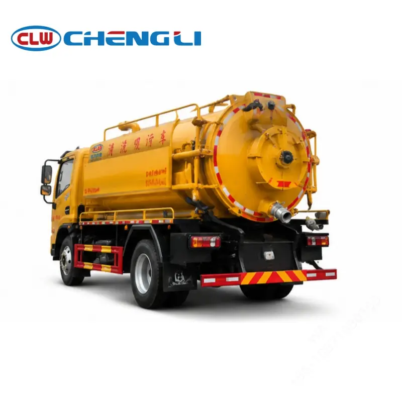 Camión hidrojet CL 40GQHC 4×2 con succión, vista 4