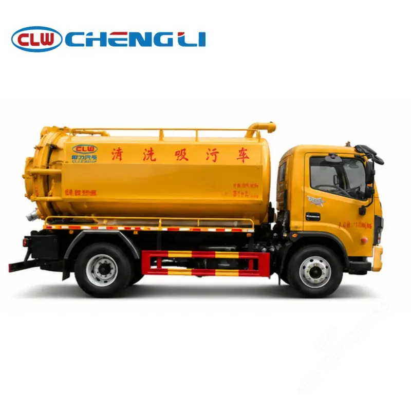 Camión hidrojet CL 40GQHC 4×2 con succión, vista 3