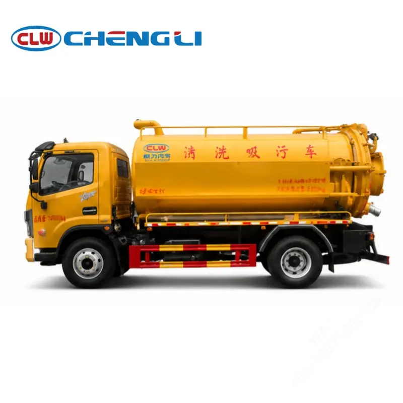Camión hidrojet CL 40GQHC 4×2 con succión, vista 2