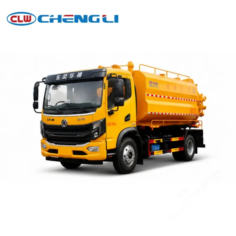 Camión hidrojet CL 5163HQ 4×2 con succión, vista 3