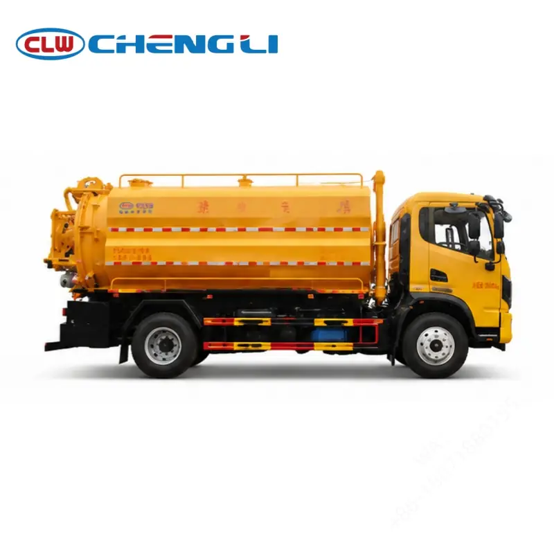 Camión hidrojet CL 5163HQ 4×2 con succión, vista 4