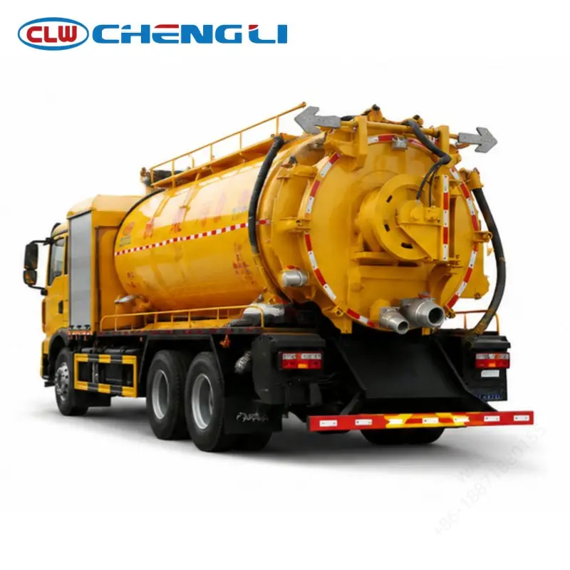 Camión hidrojet CL 51GQ 6×4 con succión, vista 2