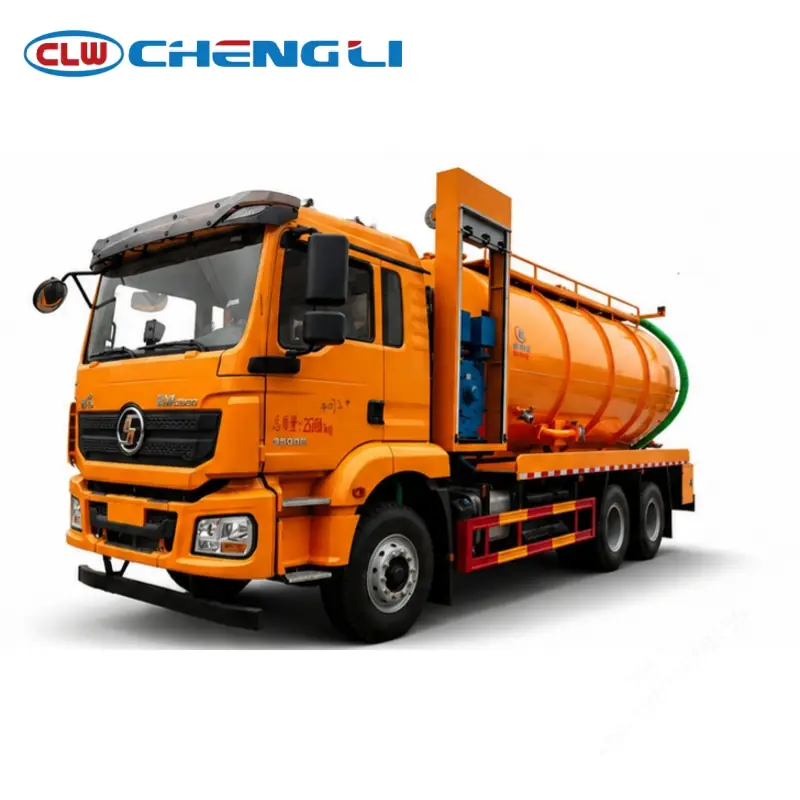 Camión hidrojet CL 12 GQ 8×4 con succión