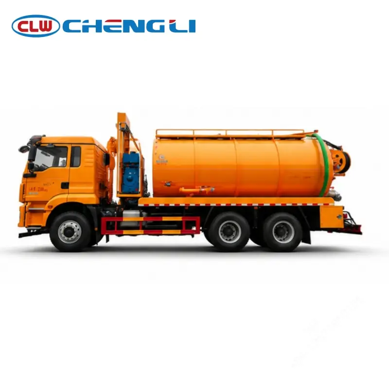Camión hidrojet CL 12 GQ 8×4 con succión, vista 5