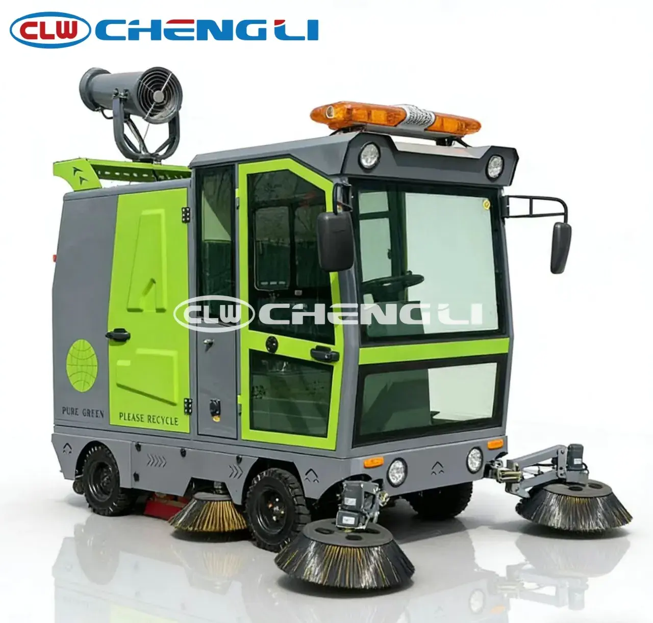 Barredora CLYXG25 compacta, vista 2