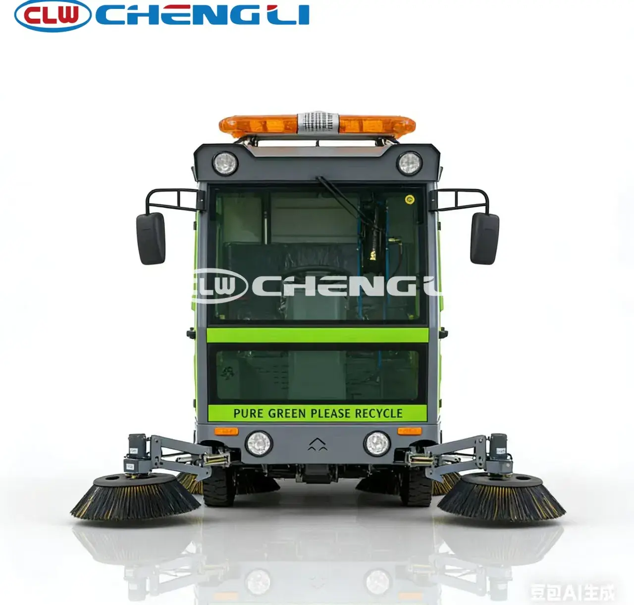 Barredora CLYXG25 compacta, vista 3