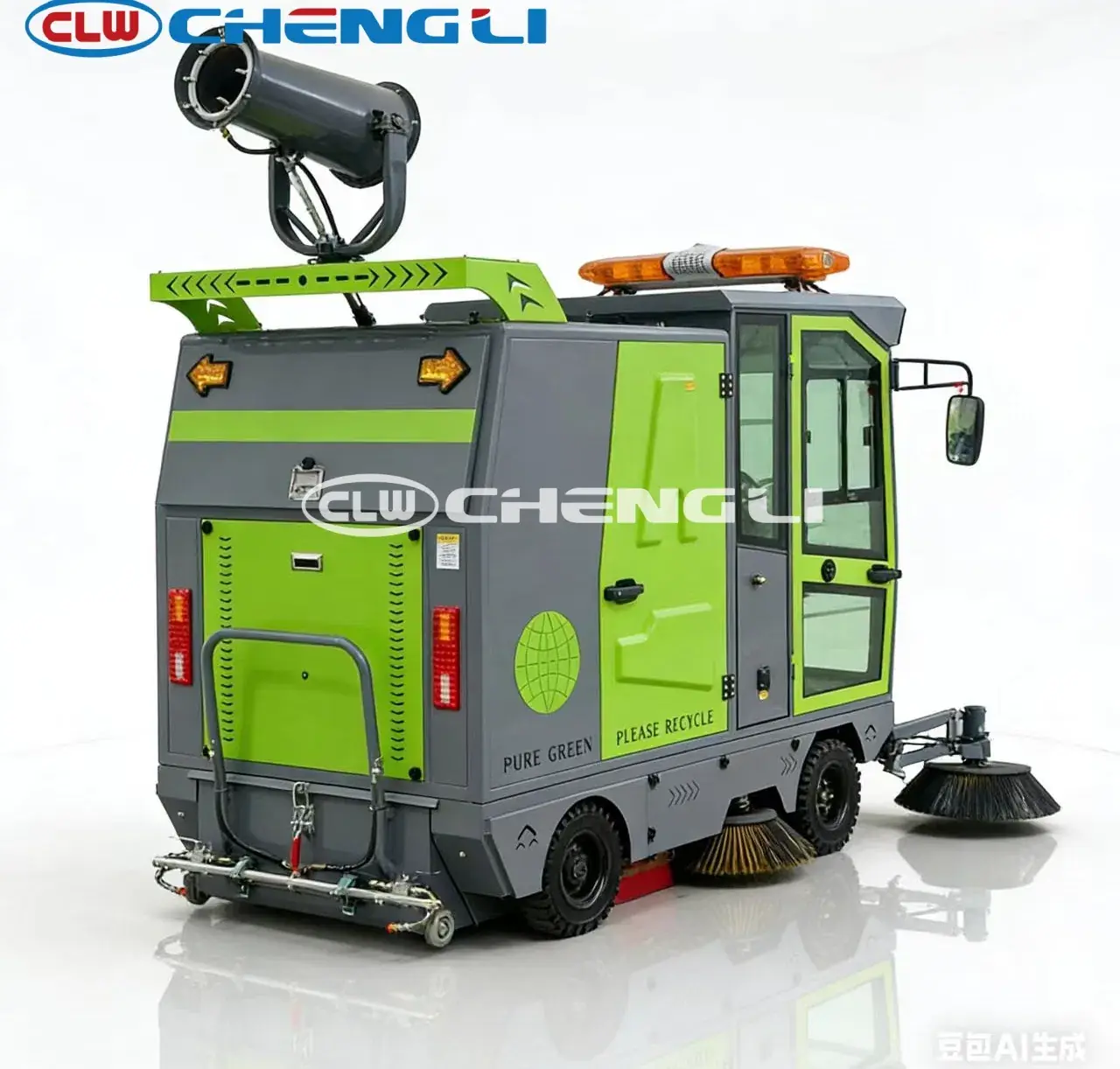 Barredora CLYXG25 compacta, vista 5