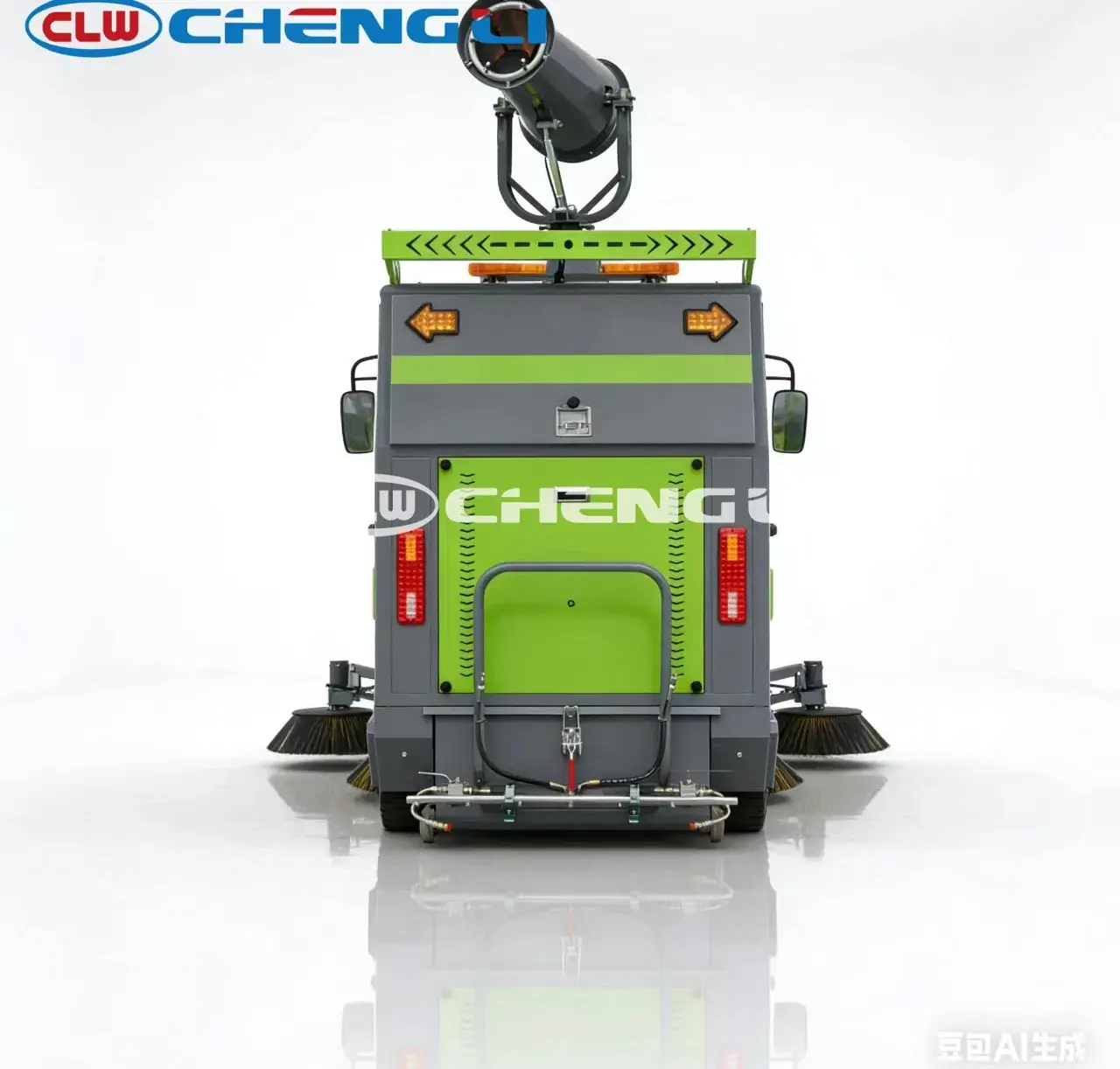 Barredora CLYXG25 compacta, vista 4