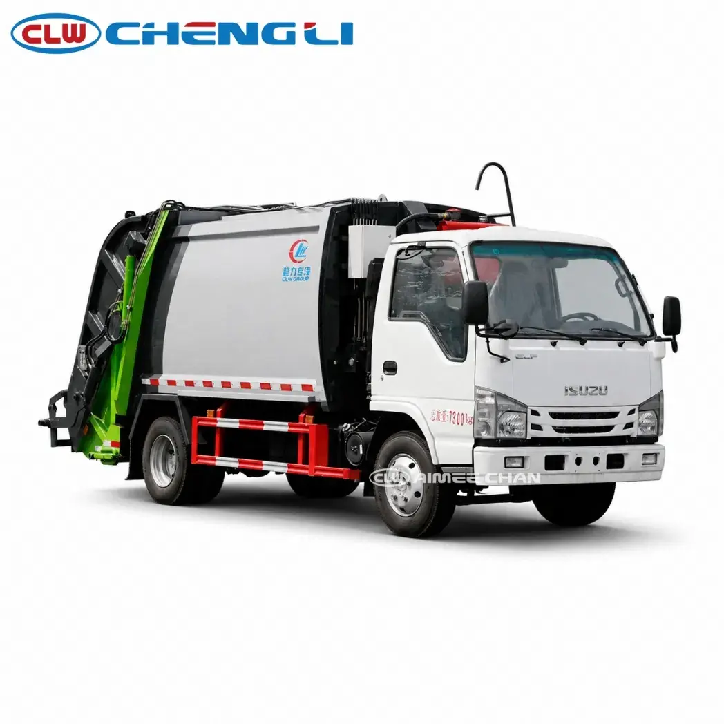 Camión compactador Isuzu ELF 100P de 6 m³