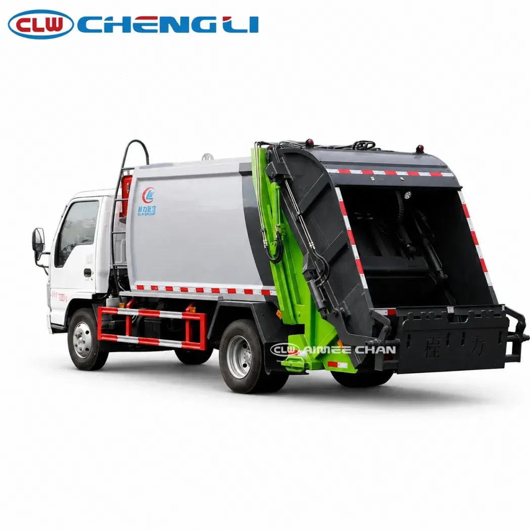 Camión compactador Isuzu ELF 100P de 6 m³, vista 4