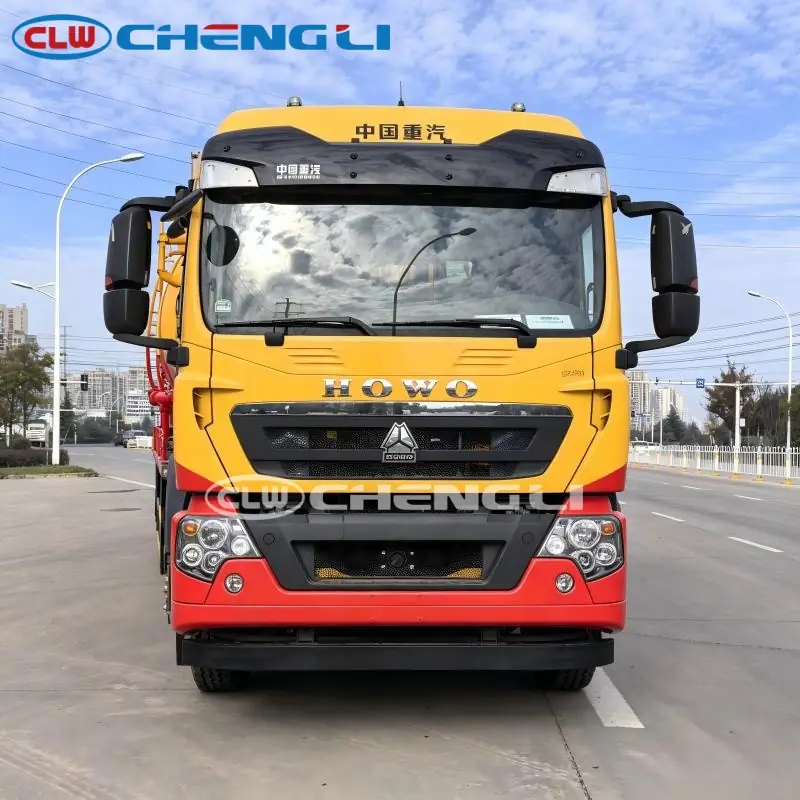 Camión succionador HOWO TX 6×4 con depósitos de 17+5 m³, vista 5
