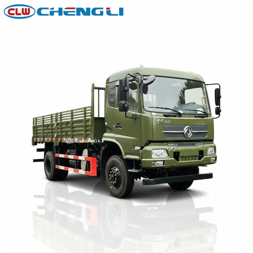 Camión de carga Dongfeng 4×4 con estacas