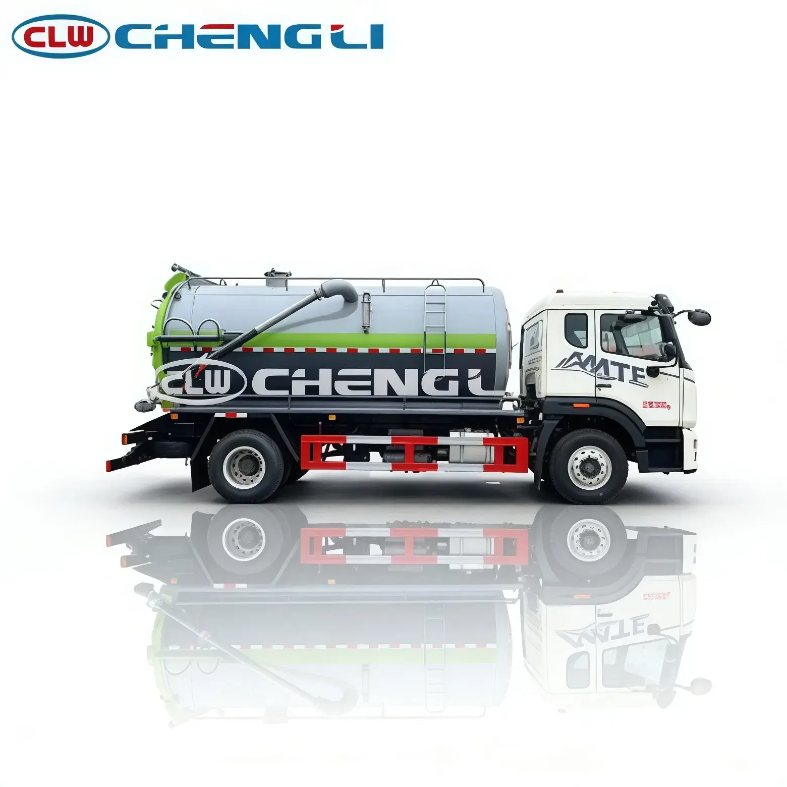 Camión succionador HOWO 4×2 de 13,8 m³, vista 4