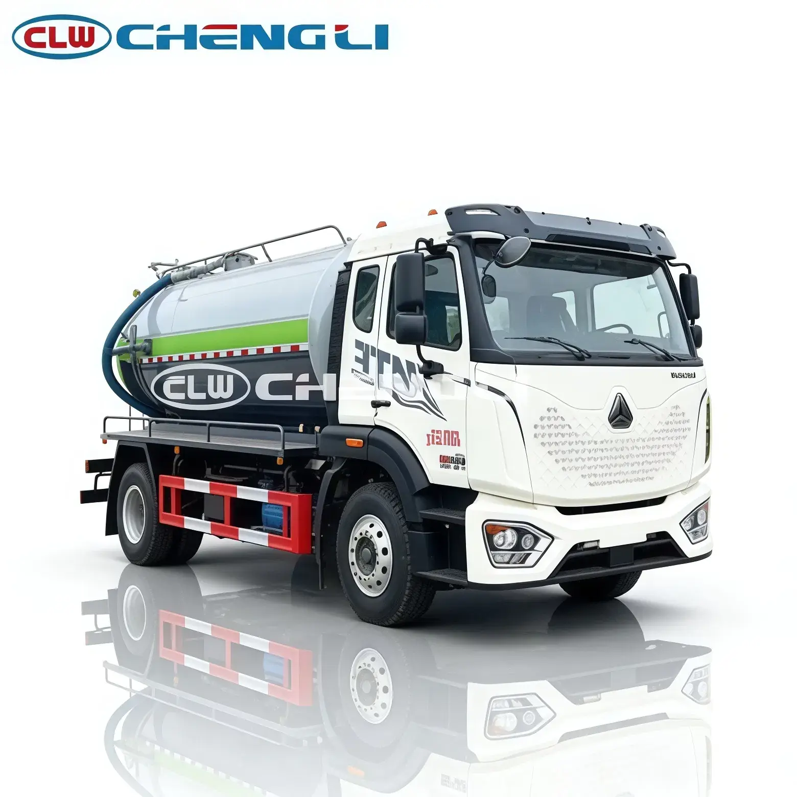 Camión succionador HOWO 4×2 de 13,8 m³
