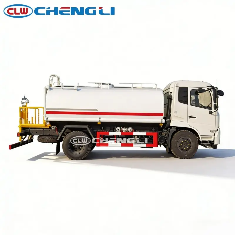 Camión regador Dongfeng Tianjin 4×2 de 12.500 L, vista 4
