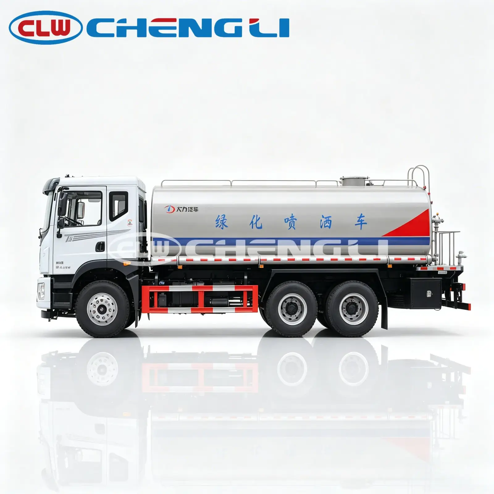 Camión regador Dongfeng Huashen T5 6×4 de 14,93 m³, vista 4