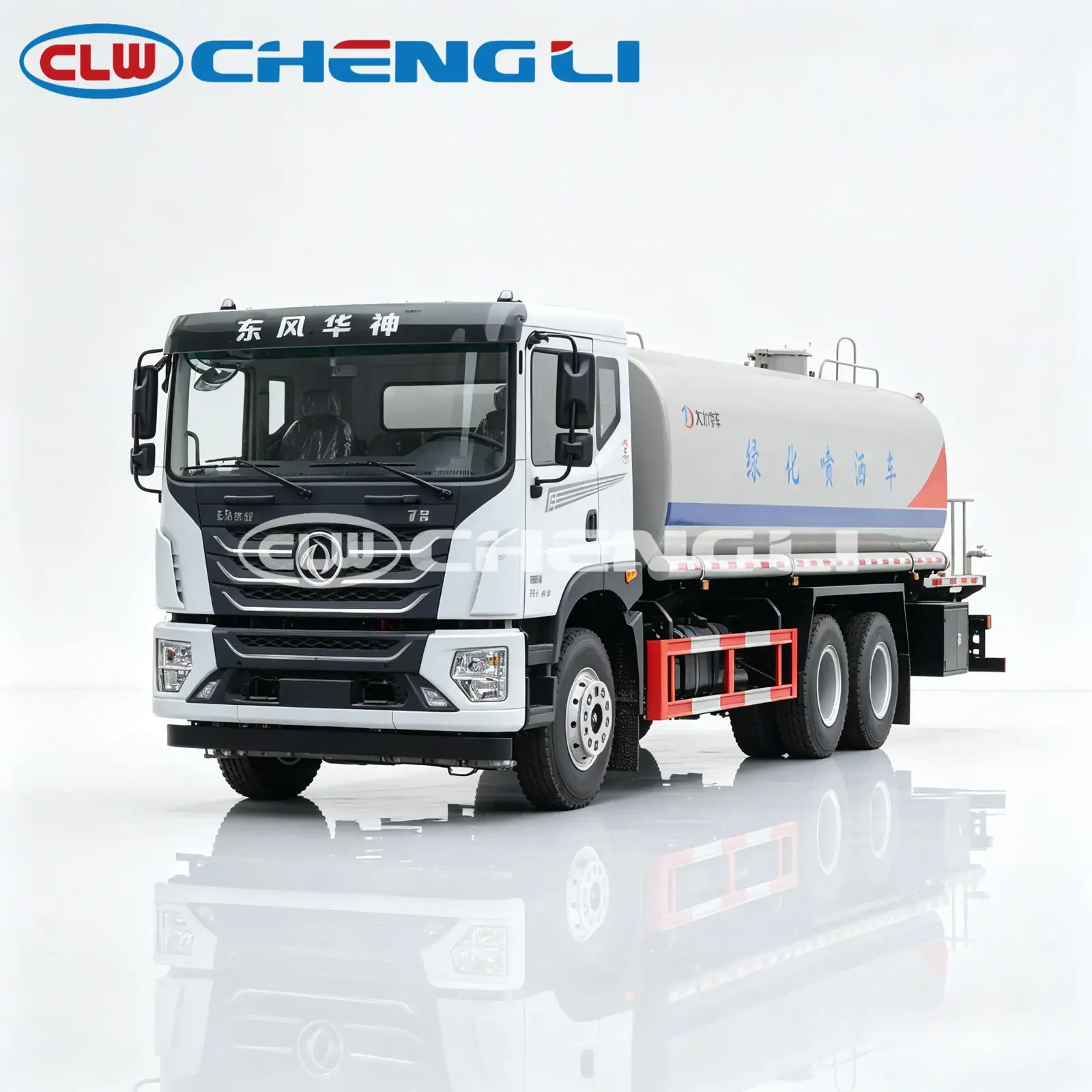 Camión regador Dongfeng Huashen T5 6×4 de 14,93 m³, vista 2