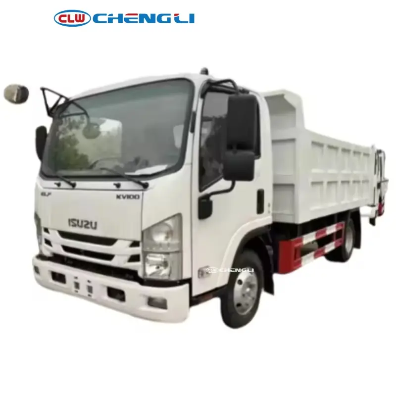 Camión volquete Isuzu 4×2 de caja corta