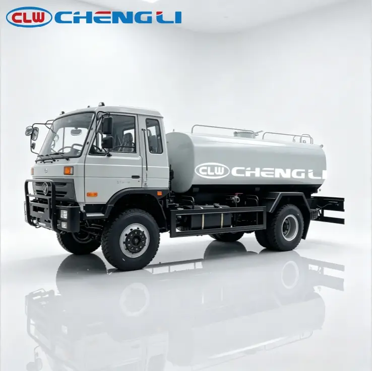 Camión regador Dongfeng 4×4 de 9,28 m³, vista 3