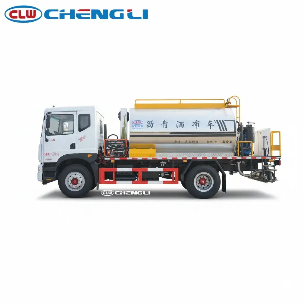 Imprimador de asfalto Dongfeng D9 de 10.000 a 12.000 L, imagen 4