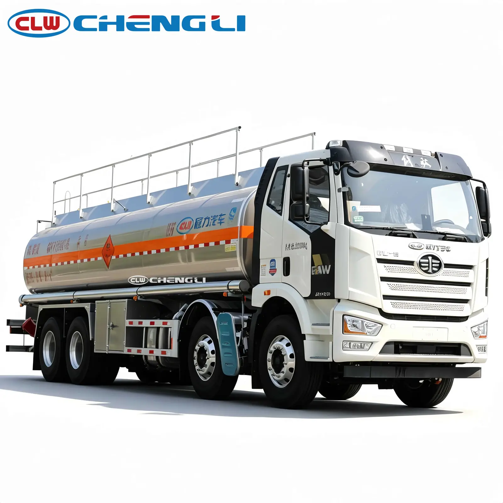 Camión cisterna FAW 8×4 de 26 m³ para combustible