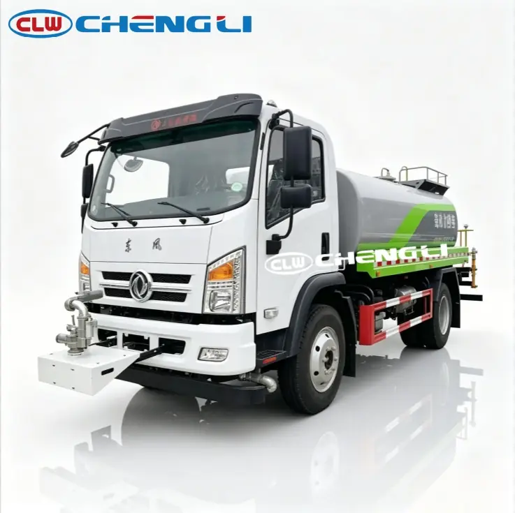 Camión regador Dongfeng de 9,28 m³ para control de polvo