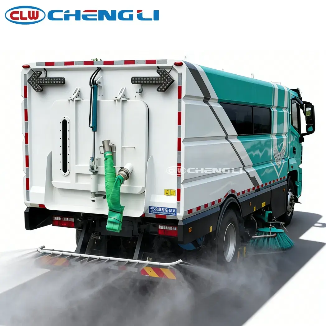 Camión barredor eléctrico CLW 4×2 de 18 t, imagen 4