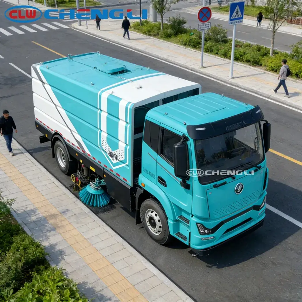 Camión barredor eléctrico CLW 4×2 de 18 t, imagen 2