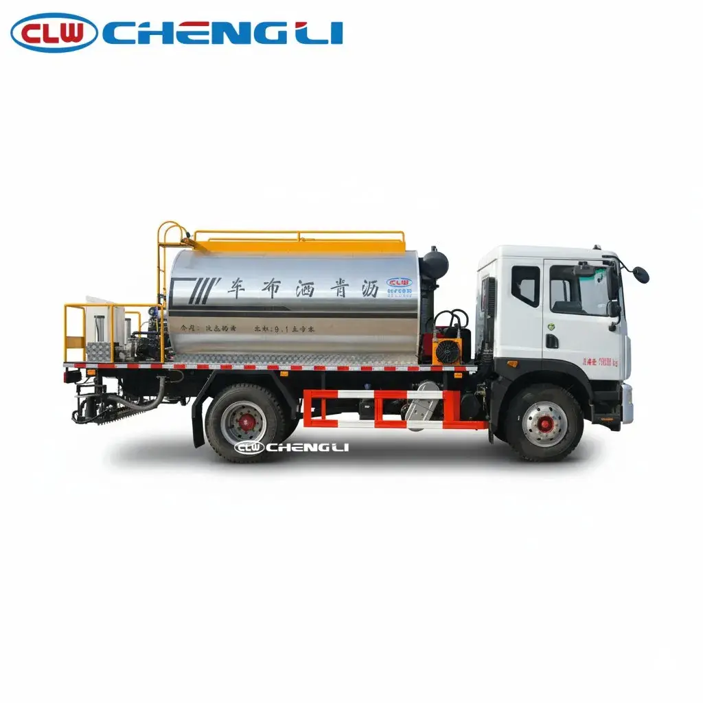 Imprimador de asfalto Dongfeng D9 de 10.000 a 12.000 L