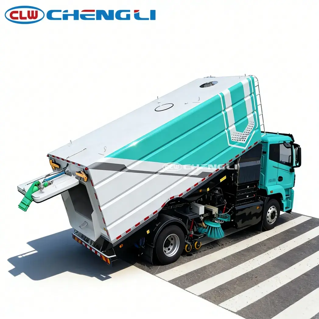 Camión barredor eléctrico CLW 4×2 de 18 t, imagen 5