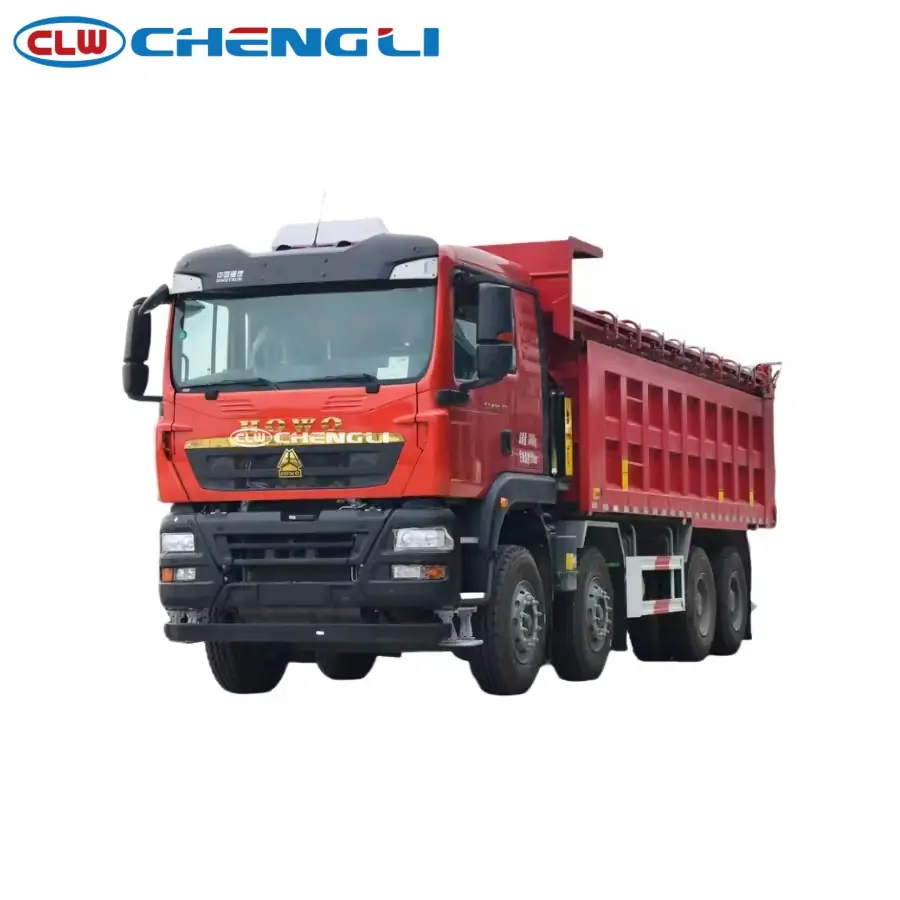 Camión volquete Sinotruk HOWO 8×4 de caja de 6,8 m, imagen 5