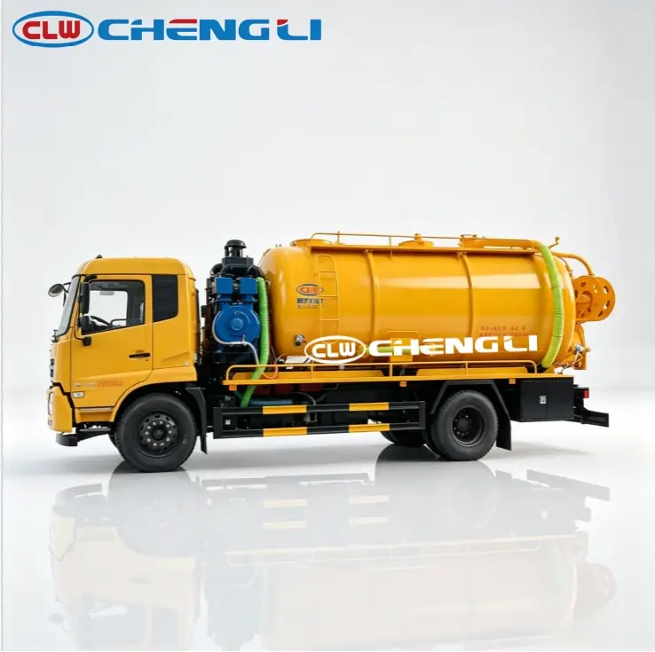 Camión hidrojet Dongfeng de 15 m³