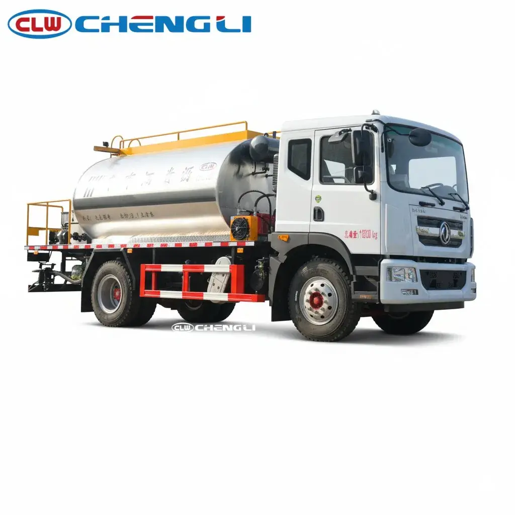 Imprimador de asfalto Dongfeng D9 de 10.000 a 12.000 L, imagen 2