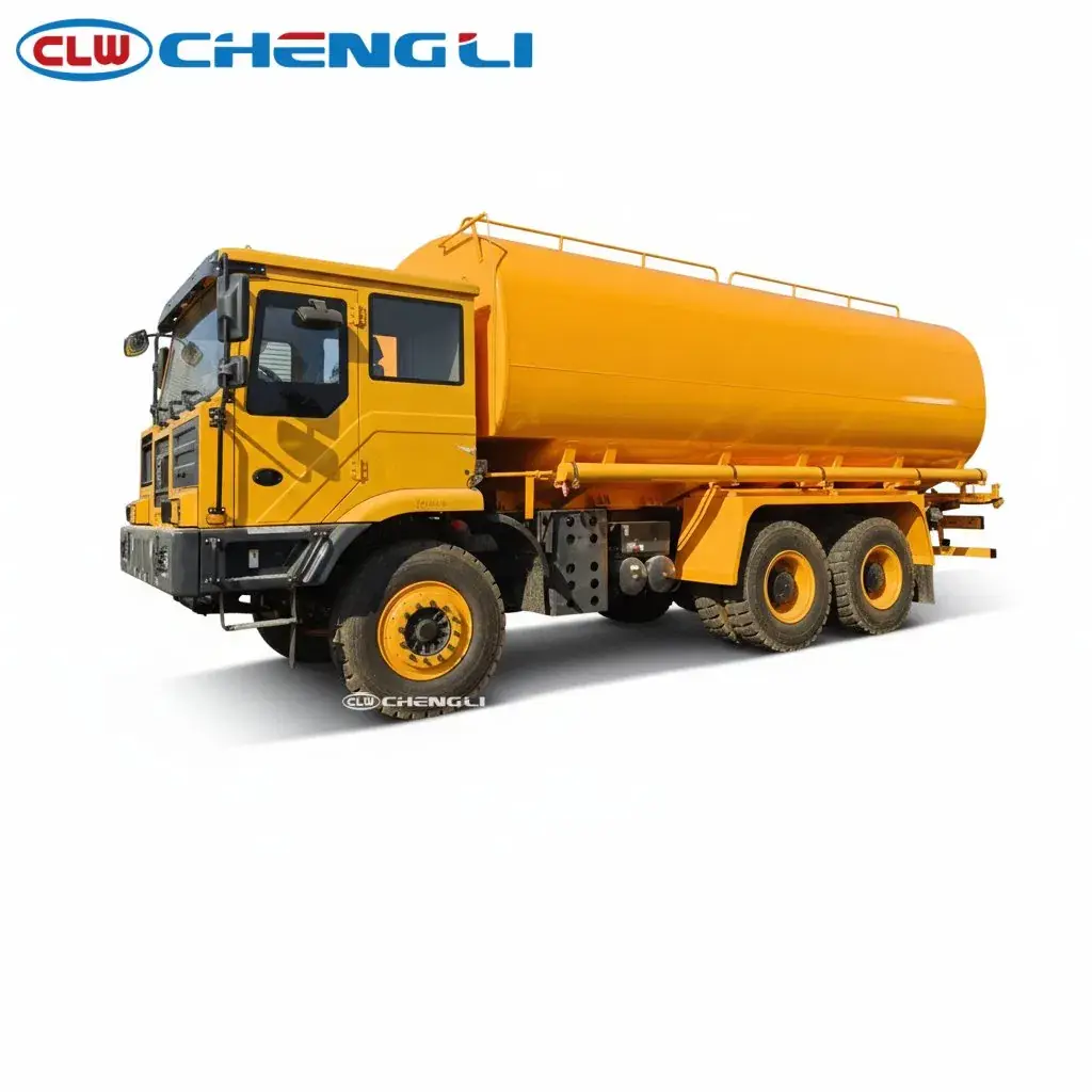 Camión regador minero 6×6 de 50.000 L sobre chasis DW90A