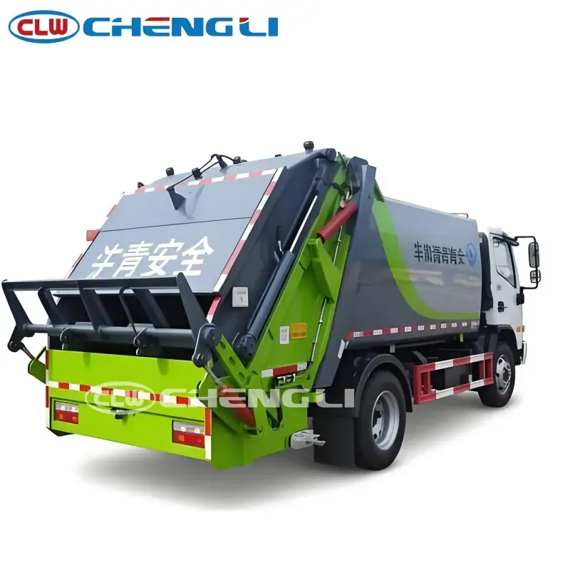 Camión compactador eléctrico HOWO de 13 m³, imagen 3